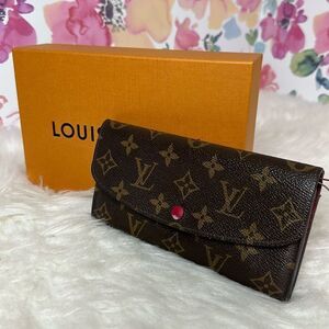 💯Authentic Louis Vuitton Emilie Monogram Long Wallet🍀